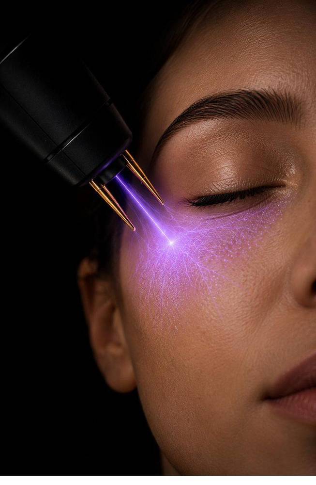 Plasma treatment — periorbital
